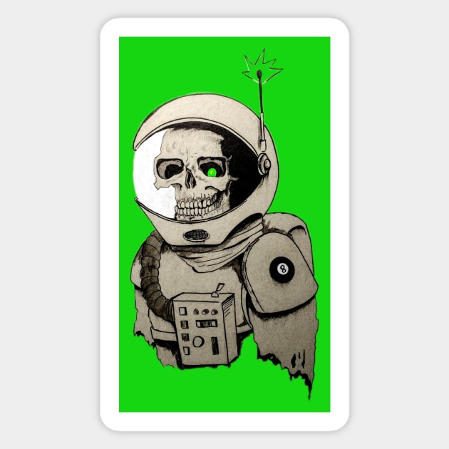 Eightball Sticker by ArtofJesseCobb